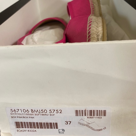 Authentic Gucci Microguccissima Espadrilles. Selling with box, no dust bag. - Picture 3 of 13